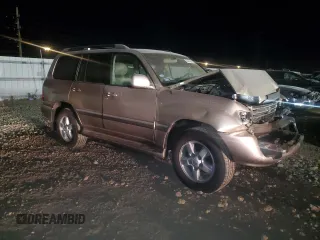 2005 Toyota Land Cruiser with VIN JTEHT05J652072565, listed as a Copart auction lot 82820964 with 0 mi miles and Salvage Title. Bid and sale history available at carsss.com. Image 4.