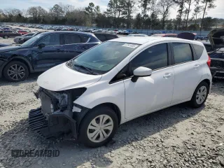 2017 Nissan Note S Plus with VIN 3N1CE2CP7HL355591, listed as a Copart auction lot 47341405 with 56,152 mi miles and Salvage title. Bid and sale history available at DreamBid. Image 1.