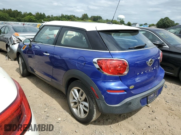 2013 MINI Paceman z VIN WMWSS1C55DWN94259, wystawiony jako Copart lot #70662184 z przebiegiem Nie podano mil oraz Szkoda całkowita • Salvage title. Historia ofert i sprzedaży dostępna na DreamBid. Obrazek 2.