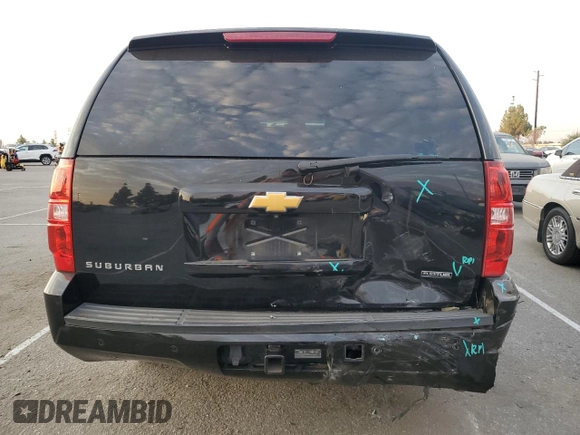 2014 Chevrolet Suburban LT with VIN 1GNSCJE00ER223194, listed as a Copart auction lot 70309624 with 150,009 mi miles and Salvage Title. Bid and sale history available at carsss.com. Image 6.
