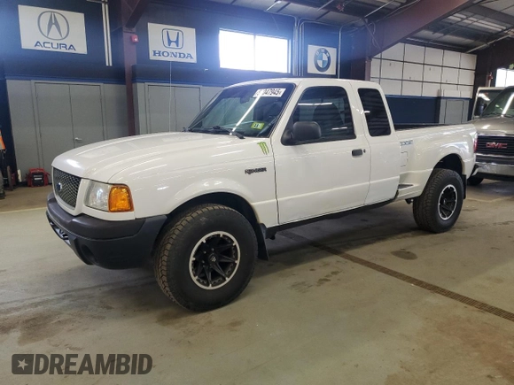 2002 Ford Ranger XL Fleet with VIN 1FTZR45E82PB41210, listed as a Copart auction lot 59047945 with 180,267 mi miles and Clean title. Bid and sale history available at DreamBid. Image 1.