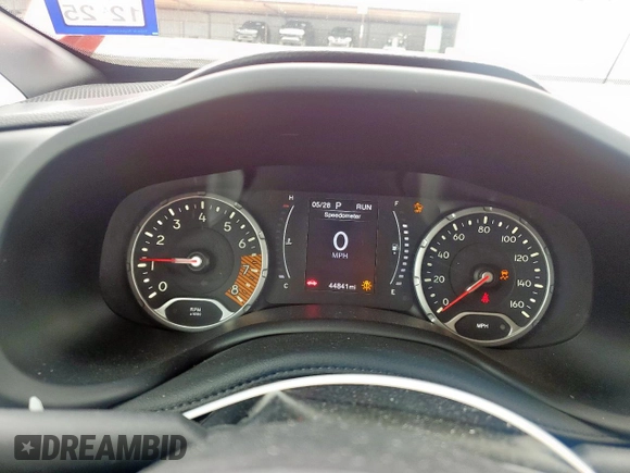 2021 Jeep Renegade Sport with VIN ZACNJDAB7MPM41325, listed as a Copart auction lot 58267755 with 44,841 mi miles and Salvage title. Bid and sale history available at DreamBid. Image 9.