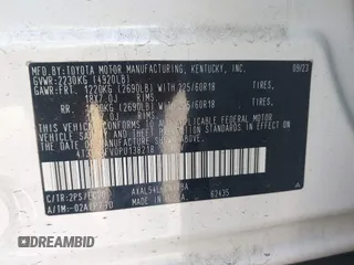2023 Toyota RAV4 Hybrid XSE с VIN 4T3E6RFV0PU138218, выставлен на аукционе IAAI как лот 42181731 с пробегом 23 999 миль миль и . История ставок и продаж доступна на DreamBid. Изображение 9.