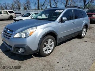 2014 Subaru Outback 2.5i Premium with VIN 4S4BRCCC4E3266404, listed as a Copart auction lot 50873055 with 128,006 mi miles and Salvage Title. Bid and sale history available at carsss.com. Image 1.