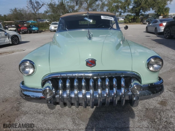 1950 BUICK ALL OTHER SUPER with VIN 15561152, listed as a Copart auction lot 78894394 with 94,006 mi miles and Salvage Title. Bid and sale history available at carsss.com. Image 5.
