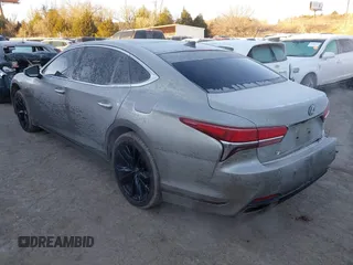 2018 Lexus LS with VIN JTHB51FF1J5001429, listed as a IAAI auction lot 41307123 with 126,491 mi miles. Bid and sale history available at carsss.com. Image 3.