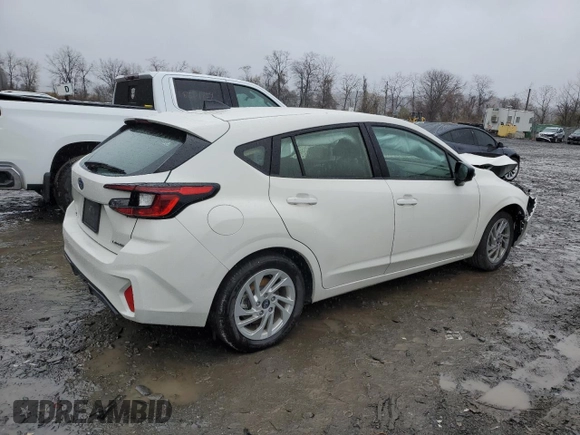 2024 Subaru Impreza with VIN JF1GUABC8R8316153, listed as a Copart auction lot 81159344 with 8,097 mi miles and Salvage Title. Bid and sale history available at carsss.com. Image 3.