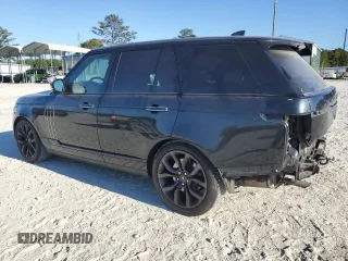2018 Land Rover Range Rover with VIN SALGW2SE0JA514355, listed as a Copart auction lot 77074334 with 51,410 mi miles and Salvage title. Bid and sale history available at DreamBid. Image 2.