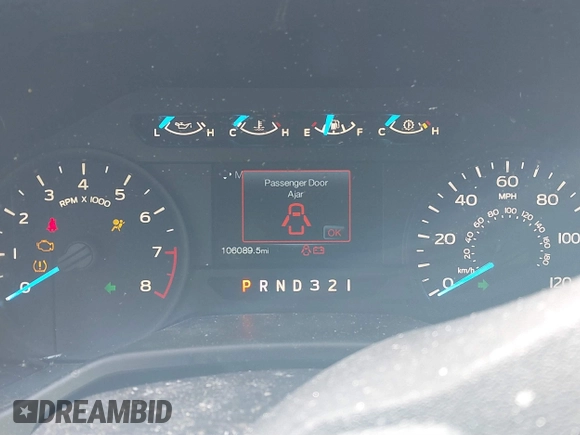 2016 Ford F-150 XLT with VIN 1FTEX1E81GFD36012, listed as a IAAI auction lot 41607537 with 106,089 mi miles and . Bid and sale history available at DreamBid. Image 7.