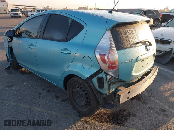 2014 Toyota Prius One with VIN JTDKDTB38E1081501, listed as a IAAI auction lot 41971792 with 96,429 mi miles and . Bid and sale history available at DreamBid. Image 3.