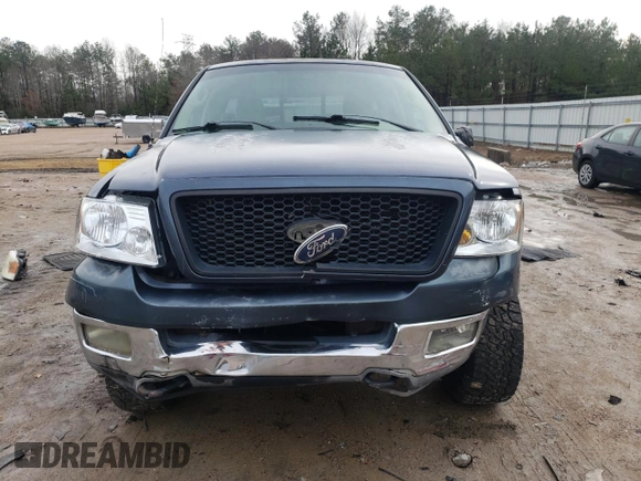 2005 Ford F-150 XL with VIN 1FTRF14585KC00914, listed as a Copart auction lot 43589325 with 181,304 mi miles and Salvage Title. Bid and sale history available at carsss.com. Image 5.