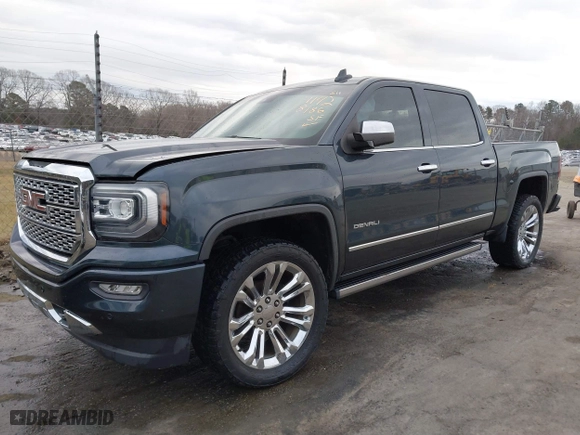 2017 GMC Sierra 1500 Denali with VIN 3GTU2PEJ5HG349359, listed as a IAAI auction lot 41428186 with 95,957 mi miles. Bid and sale history available at carsss.com. Image 16.
