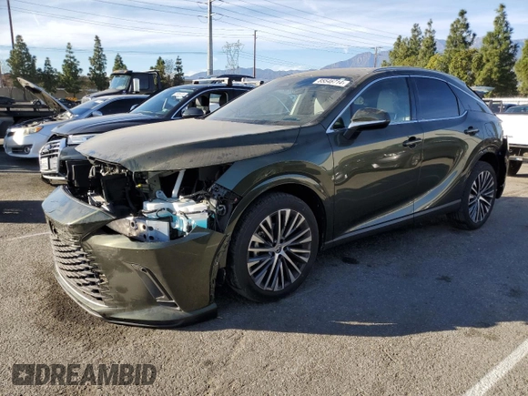 2023 Lexus RX with VIN JTJCHMAA0P2001696, listed as a Copart auction lot 85546714 with 10,798 mi miles and Salvage Title. Bid and sale history available at carsss.com. Image 1.