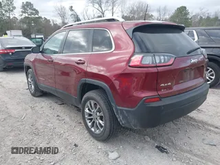 2020 Jeep Cherokee Altitude with VIN 1C4PJMLB2LD651837, listed as a IAAI auction lot 41722049 with 131,759 mi miles. Bid and sale history available at carsss.com. Image 3.