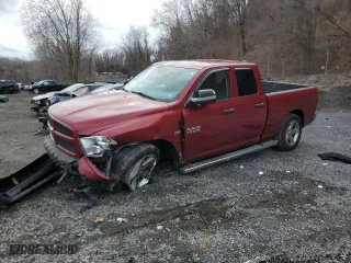 2014 Ram 1500 Express with VIN 1C6RR7FT8ES311976, listed as a Copart auction lot 51852275 with 0 mi miles and Salvage Title. Bid and sale history available at carsss.com. Image 1.