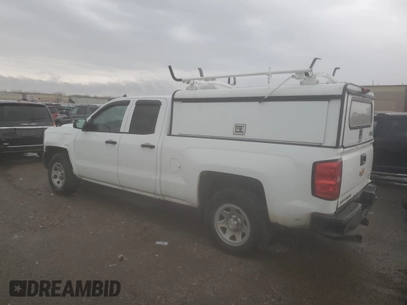 2016 Chevrolet Silverado 1500 LS with VIN 1GCVKNECXGZ385833, listed as a Copart auction lot 80198784 with 183,649 mi miles and Clean Title. Bid and sale history available at carsss.com. Image 2.