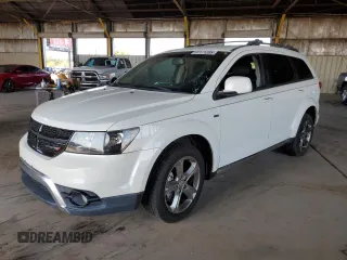 2015 Dodge Journey Crossroad with VIN 3C4PDDGG3FT693333, listed as a Copart auction lot 51171285 with 145,329 mi miles and Clean Title. Bid and sale history available at carsss.com. Image 1.