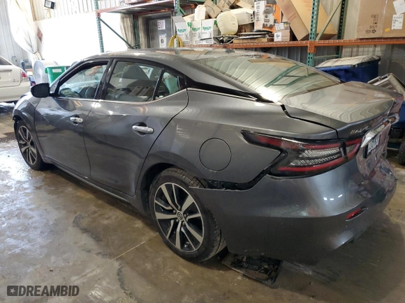 2021 Nissan Maxima SV with VIN 1N4AA6CV3MC513409, listed as a Copart auction lot 79942364 with 0 mi miles and Salvage Title. Bid and sale history available at carsss.com. Image 2.