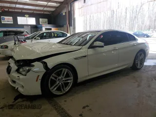 2015 BMW 6 Series 650i xDrive with VIN WBA6B4C54FD761440, listed as a Copart auction lot 45851515 with 64,060 mi miles and Salvage Title. Bid and sale history available at carsss.com. Image 1.