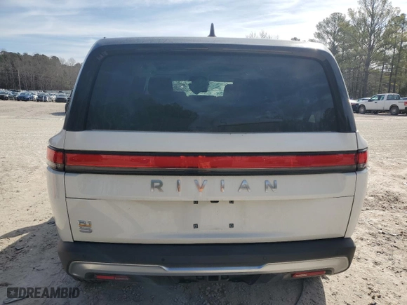 2024 Rivian R1S Adventure with VIN 7PDSGABA1RN030813, listed as a Copart auction lot 47614385 with NaN miles and Salvage Title. Bid and sale history available at carsss.com. Image 6.