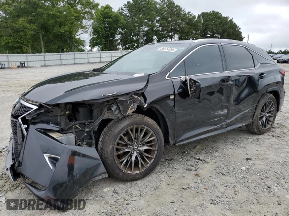 2016 Lexus RX 350 with VIN 2T2BZMCA9GC039515, listed as a Copart auction lot 58614395 with 144,614 mi miles and Salvage title. Bid and sale history available at DreamBid. Image 1.