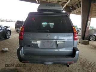 2005 Lexus GX 470 with VIN JTJBT20XX50073695, listed as a Copart auction lot 50595385 with 162,617 mi miles and Salvage Title. Bid and sale history available at carsss.com. Image 6.