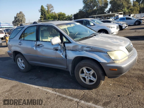 2003 Lexus RX 300 with VIN JTJGF10U730159797, listed as a Copart auction lot 68890164 with 105,797 mi miles and Salvage Title. Bid and sale history available at carsss.com. Image 4.