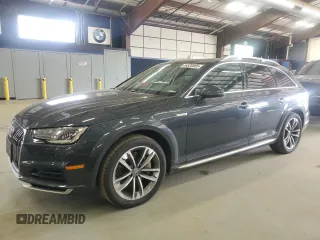 2019 Audi allroad A4 Premium z VIN WA17NAF40KA010700, wystawiony jako Copart lot #58520805 z przebiegiem 62 259 mil mil oraz Szkoda całkowita • Salvage title. Historia ofert i sprzedaży dostępna na DreamBid. Obrazek 1.