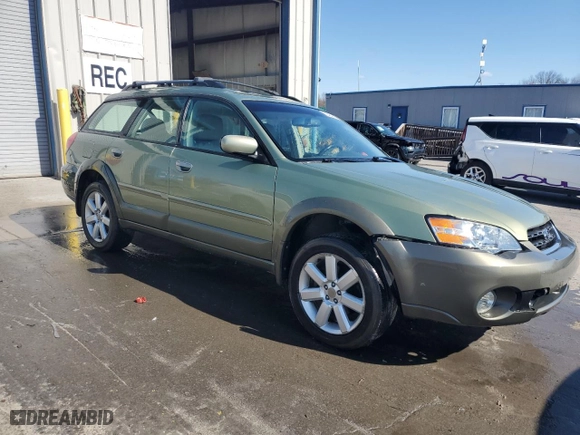 2006 Subaru Legacy Wagon Outback 2.5i Ltd with VIN 4S4BP62C467350130, listed as a Copart auction lot 53453025 with 153,107 mi miles and Salvage Title. Bid and sale history available at carsss.com. Image 4.