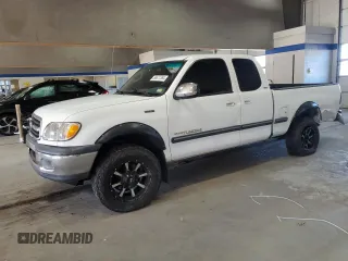 2001 Toyota Tundra SR5 with VIN 5TBRN341X1S181838, listed as a Copart auction lot 86577364 with 242,810 mi miles and Salvage Title. Bid and sale history available at DreamBid. Image 1.