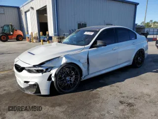 2018 BMW M3 with VIN WBS8M9C54J5K99413, listed as a Copart auction lot 45415303 with 31,691 mi miles. Bid and sale history available at carsss.com. Image 1.