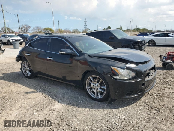 2011 Nissan Maxima SV with VIN 1N4AA5AP0BC852432, listed as a Copart auction lot 48968985 with 196,923 mi miles and Salvage title. Bid and sale history available at DreamBid. Image 4.