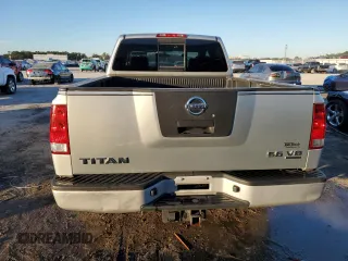 2010 Nissan Titan SE with VIN 1N6BA0CH6AN313367, listed as a Copart auction lot 83491054 with 161,918 mi miles and Salvage Title. Bid and sale history available at carsss.com. Image 6.