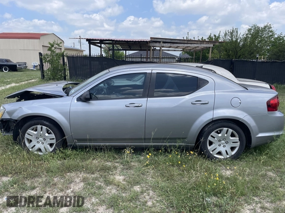 2014 Dodge Avenger SE with VIN 1C3CDZAB8EN149812, listed as a IAAI auction lot 42092082 with 126,244 mi miles and . Bid and sale history available at DreamBid. Image 13.