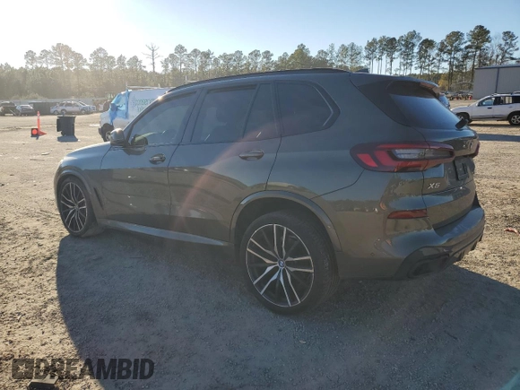 2022 BMW X5 sDrive40i with VIN 5UXCR4C02N9J39621, listed as a Copart auction lot 87696995 with 0 mi miles and Salvage Title. Bid and sale history available at carsss.com. Image 2.