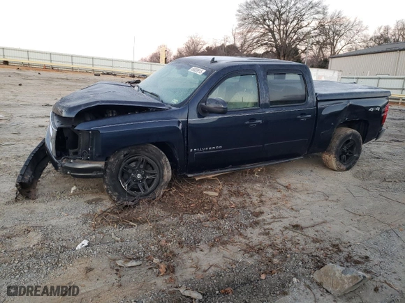 2008 Chevrolet Silverado 1500 LTZ with VIN 2GCEK133081227412, listed as a Copart auction lot 89009515 with 217,492 mi miles and Salvage Title. Bid and sale history available at carsss.com. Image 1.