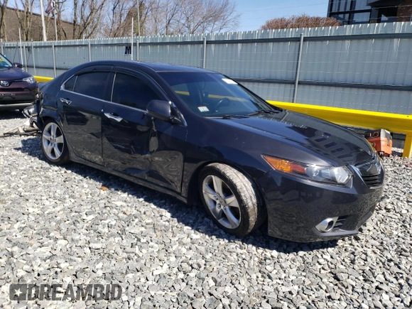 2012 Acura TSX Tech Pkg with VIN JH4CU2F60CC007279, listed as a Copart auction lot 52390325 with 129,945 mi miles and Clean Title. Bid and sale history available at carsss.com. Image 4.