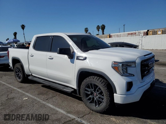 2021 GMC Sierra 1500 with VIN 1GTP8CET3MZ123515, listed as a Copart auction lot 47235435 with 57,713 mi miles and Clean Title. Bid and sale history available at DreamBid. Image 4.
