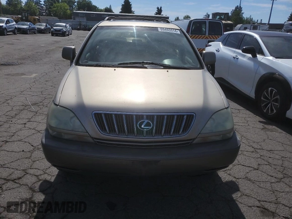 2003 Lexus RX 300 with VIN JTJHF10U030307714, listed as a Copart auction lot 69493314 with 272,189 mi miles and Salvage Title. Bid and sale history available at carsss.com. Image 5.