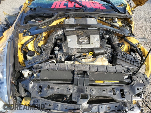 2017 Nissan 370Z with VIN JN1AZ4EH5HM951429, listed as a Copart auction lot 82776074 with Not Provided miles and Salvage Title. Bid and sale history available at DreamBid. Image 11.
