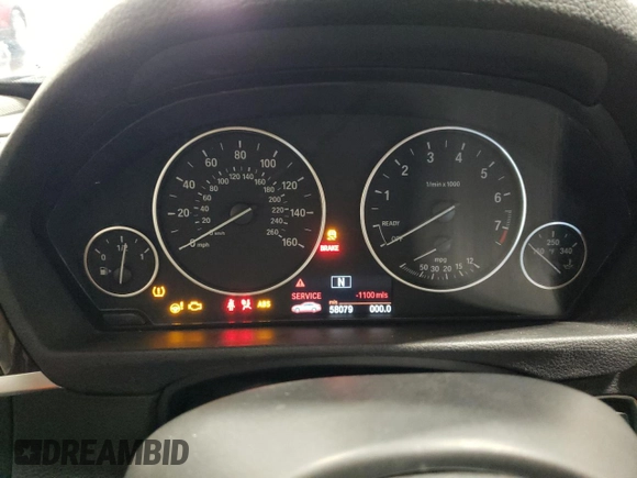 2013 BMW 3 Series 328i xDrive with VIN WBA3B5G52DNS03354, listed as a Copart auction lot 48067245 with 58,079 mi miles and Salvage Title. Bid and sale history available at carsss.com. Image 9.