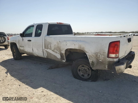 2007 GMC Sierra 2500HD Work Truck with VIN 1GTHC29K57E523201, listed as a Copart auction lot 48001695 with 222,977 mi miles and Salvage Title. Bid and sale history available at carsss.com. Image 2.