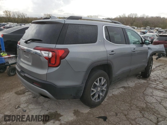 2023 GMC Acadia SLT with VIN 1GKKNML46PZ227946, listed as a Copart auction lot 78614954 with 29,616 mi miles and Salvage Title. Bid and sale history available at DreamBid. Image 3.