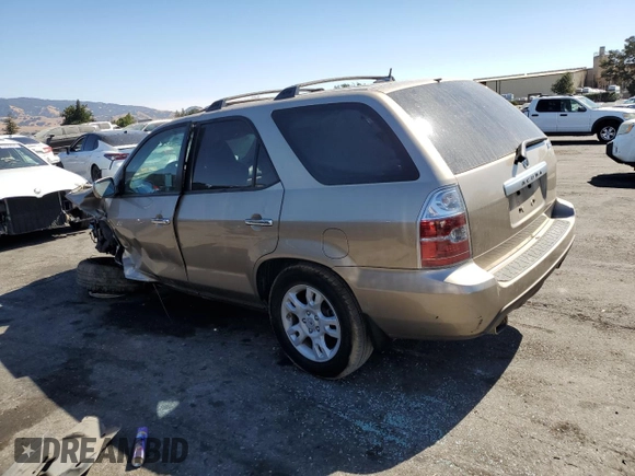 2006 Acura MDX Touring w/Navi with VIN 2HNYD18856H514318, listed as a Copart auction lot 73529634 with 152,741 mi miles and Salvage Title. Bid and sale history available at carsss.com. Image 2.