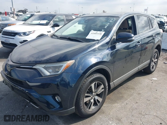 2017 Toyota RAV4 XLE with VIN JTMWFREV3HD105878, listed as a IAAI auction lot 41889338 with 75,784 mi miles. Bid and sale history available at carsss.com. Image 17.