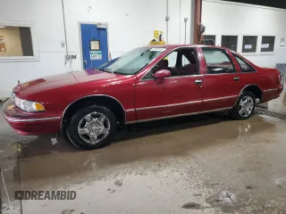 1994 Chevrolet Caprice z VIN 1G1BL52W2RR157965, wystawiony jako Copart lot #75755094 z przebiegiem Nie podano mil oraz Szkoda całkowita • Salvage title. Historia ofert i sprzedaży dostępna na DreamBid. Obrazek 1.