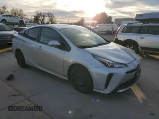 2022 Toyota Prius L Eco z VIN JTDKAMFU0N3161381, wystawiony jako Copart lot #41439605 z przebiegiem 172 864 mil mil oraz Szkoda całkowita • Salvage title. Historia ofert i sprzedaży dostępna na DreamBid. Obrazek 4.