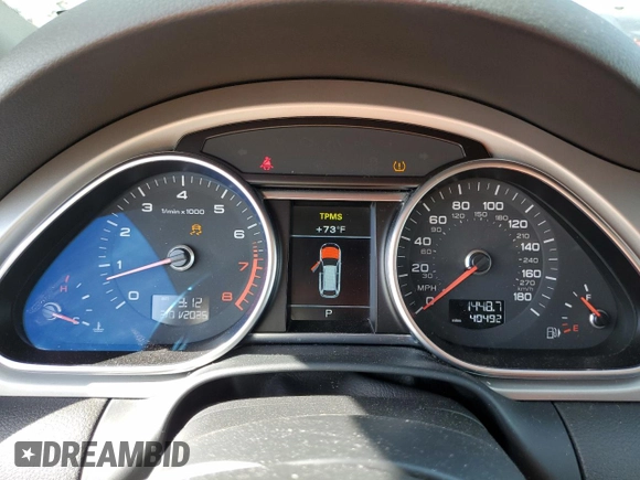 2015 Audi Q7 3.0T S line Prestige with VIN WA1DGAFEXFD026445, listed as a Copart auction lot 88716035 with 40,492 mi miles and Salvage Title. Bid and sale history available at carsss.com. Image 9.