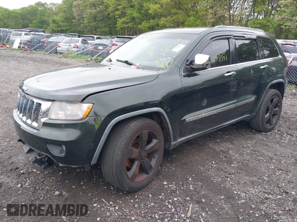 2011 Jeep Grand Cherokee Overland with VIN 1J4RR6GG9BC635930, listed as a IAAI auction lot 42267446 with Not provided miles and . Bid and sale history available at DreamBid. Image 17.