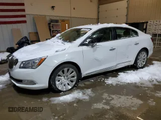 2014 Buick LaCrosse Leather with VIN 1G4GC5G36EF295205, listed as a Copart auction lot 44352255 with 176,271 mi miles and Salvage title. Bid and sale history available at DreamBid. Image 1.